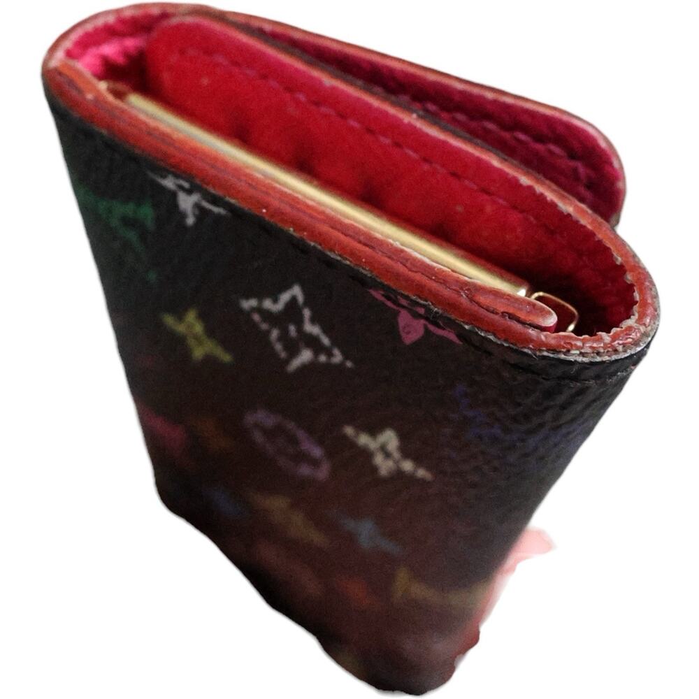 Louis Vuitton x Takashi Murakami Multicolore 4-Key Holder – Black/Grenade - Picture 12 of 16
